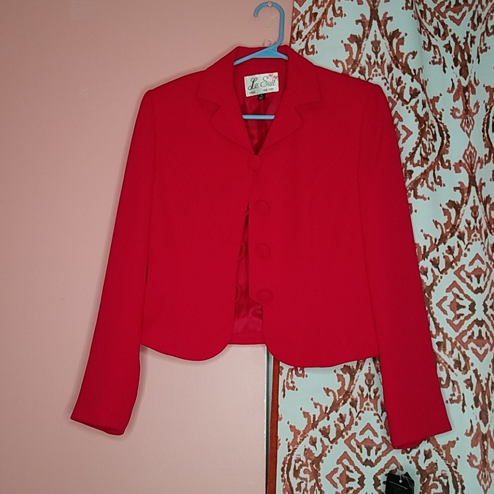 Pink blazer